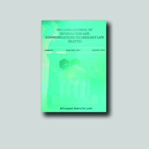 SRI LANKA JOURNAL OF INFORMATION AND COMMIUNICATIONS TCHNOLOGY LAW